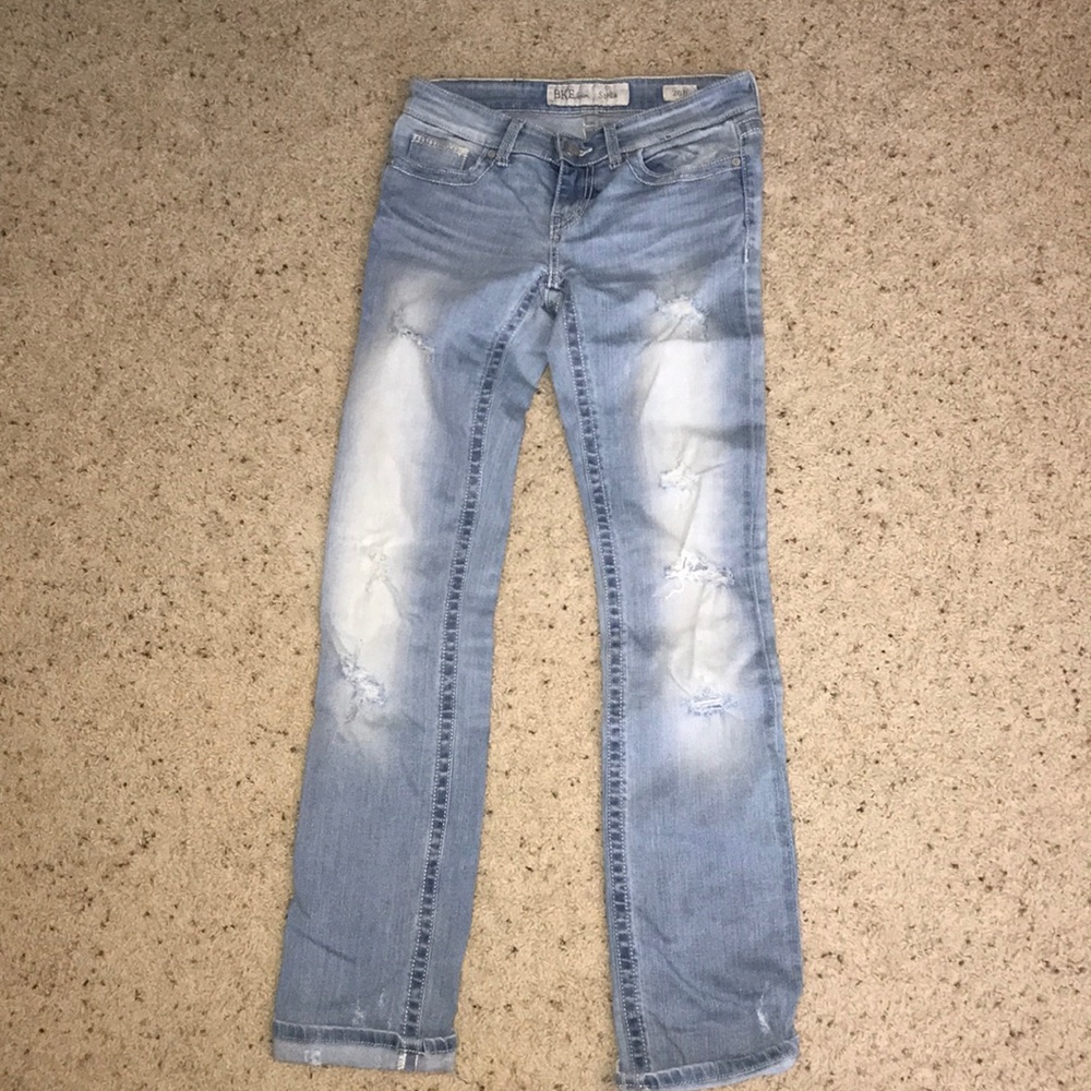 BKE light colored jeans